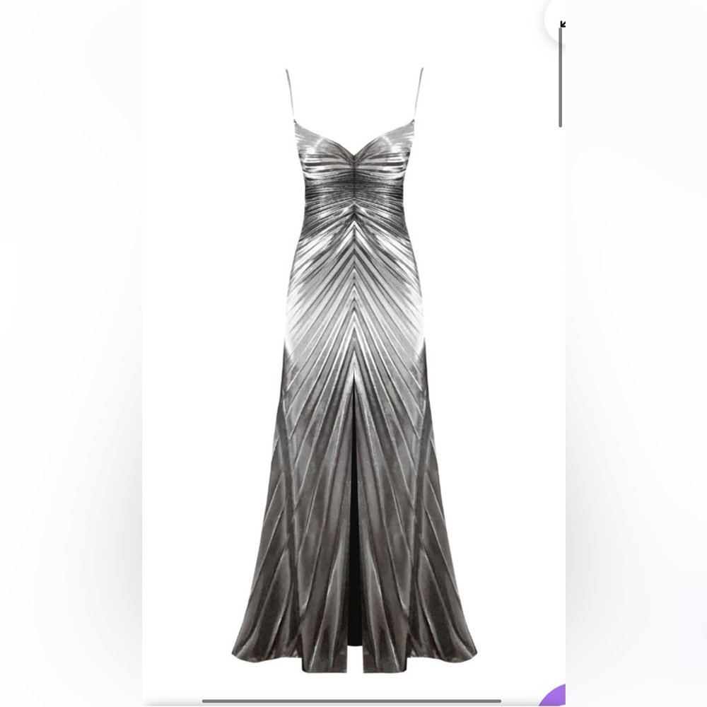 Georgia Hardinge The Silver Sienna Maxi Dress